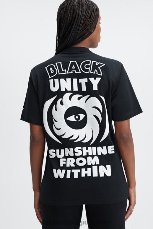 zwart vrouwen festac 77' uniseks T-shirt Fabletics LH20J2077