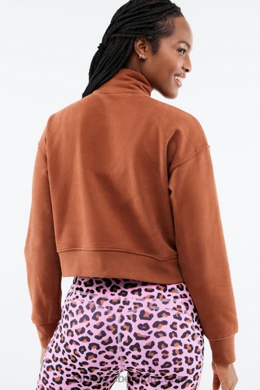 Java vrouwen kat pullover met halve rits Fabletics LH20J2691