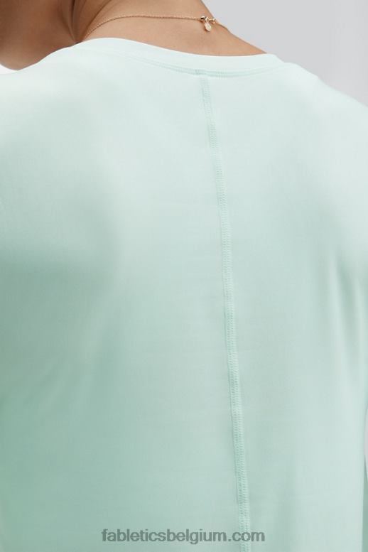 ijsblokje vrouwen phoenix lite top met lange mouwen Fabletics LH20J2619