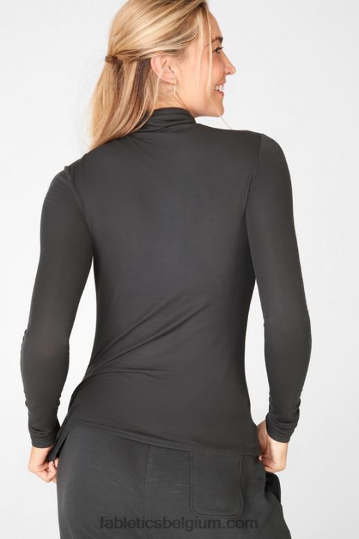kasteelrots vrouwen jess coltrui met lange mouwen Fabletics LH20J2674