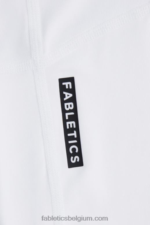 klassieke wit/zwart knock-out vrouwen phoenix lite top met lange mouwen Fabletics LH20J2612