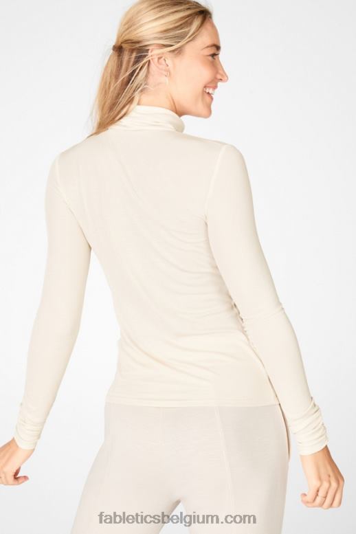 latte vrouwen jess coltrui met lange mouwen Fabletics LH20J2673