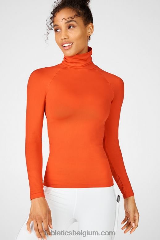 oogst vrouwen naomi naadloze coltrui met lange mouwen Fabletics LH20J2723