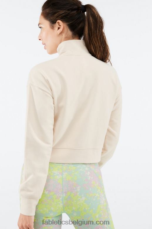 tapioca vrouwen kat pullover met halve rits Fabletics LH20J2692