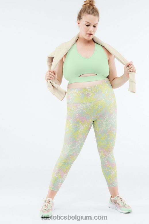 tapioca vrouwen kat pullover met halve rits Fabletics LH20J2693