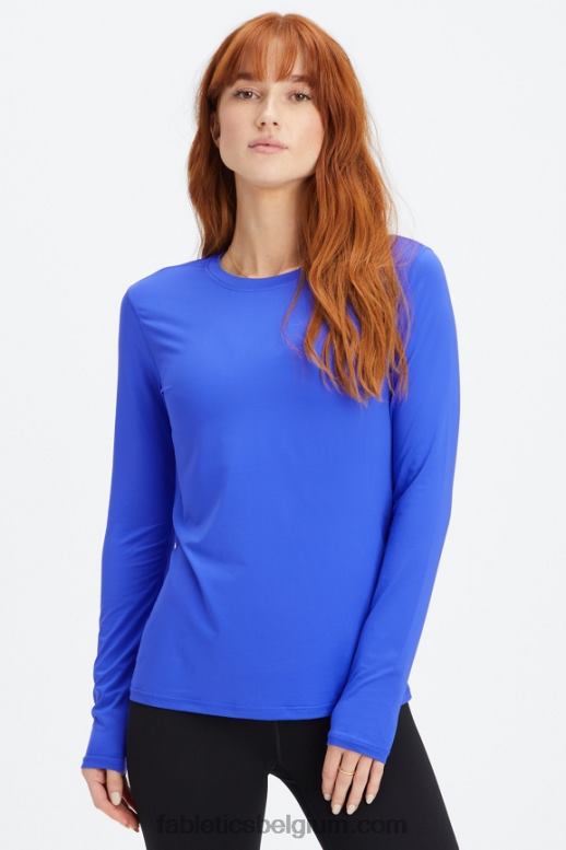 zwembad vrouwen phoenix lite top met lange mouwen Fabletics LH20J2615