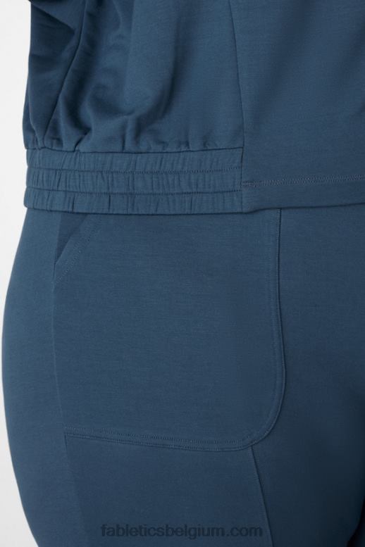 blauwe nova vrouwen julie dolman sweatshirt met mouwen Fabletics LH20J2716