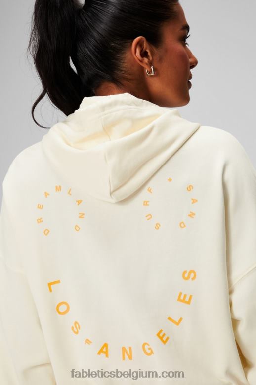creme/afbeelding vrouwen gekrompen hoodie Fabletics LH20J2442