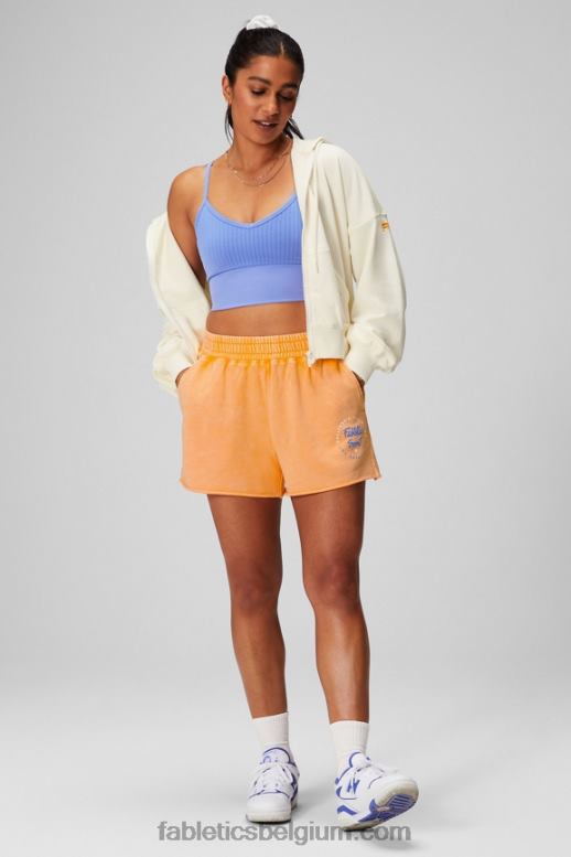 creme/afbeelding vrouwen gekrompen hoodie Fabletics LH20J2442