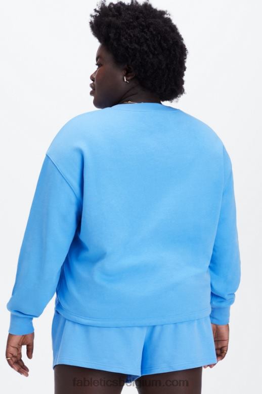 eiland ontsnapping / atletische club vrouwen lichtgewicht go-to cropped crewneck Fabletics LH20J2655
