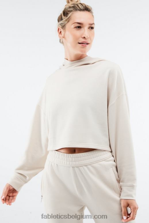 grijze mist vrouwen eco bewuste trui Fabletics LH20J2522