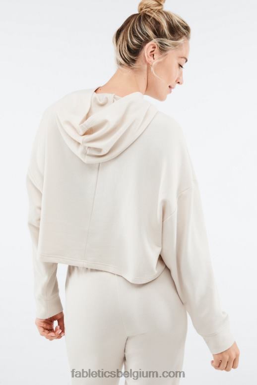 grijze mist vrouwen eco bewuste trui Fabletics LH20J2522