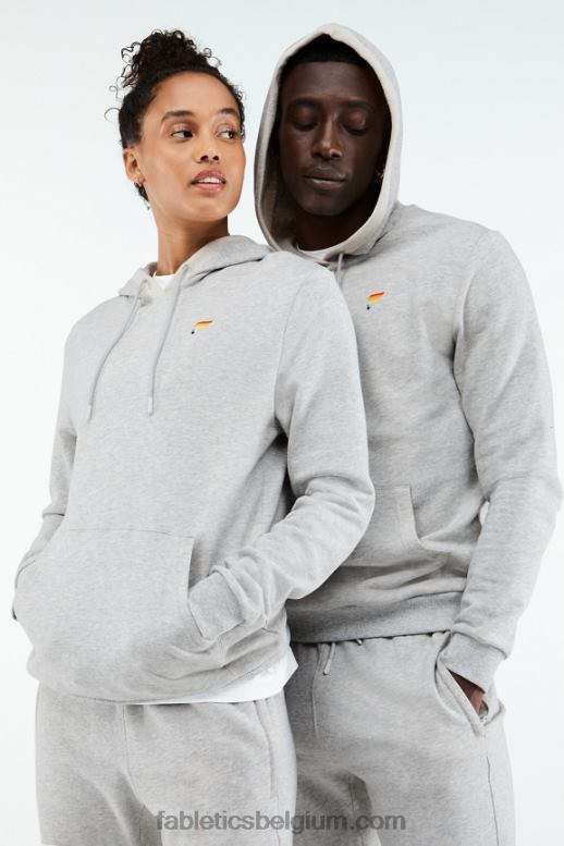 grijze mistheide vrouwen trots hoodie Fabletics LH20J2527