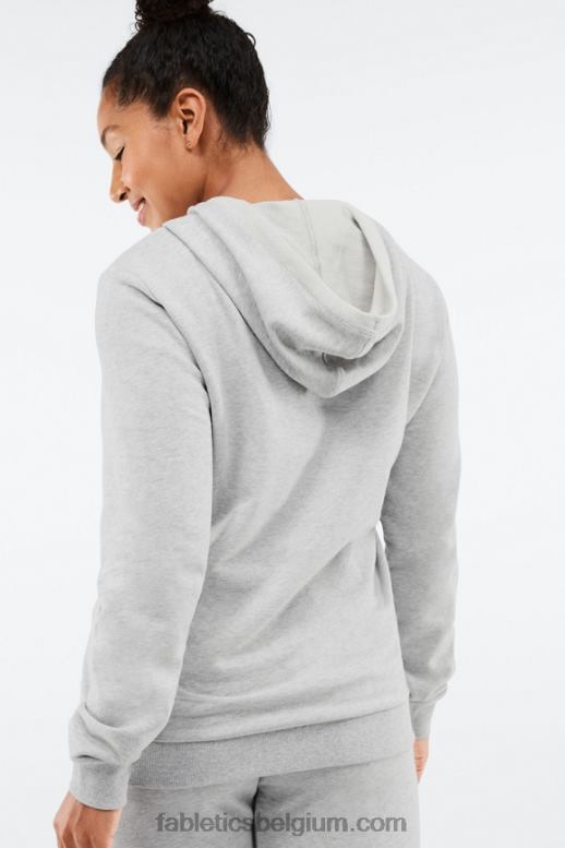 grijze mistheide vrouwen trots hoodie Fabletics LH20J2527
