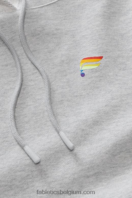 grijze mistheide vrouwen trots hoodie Fabletics LH20J2527