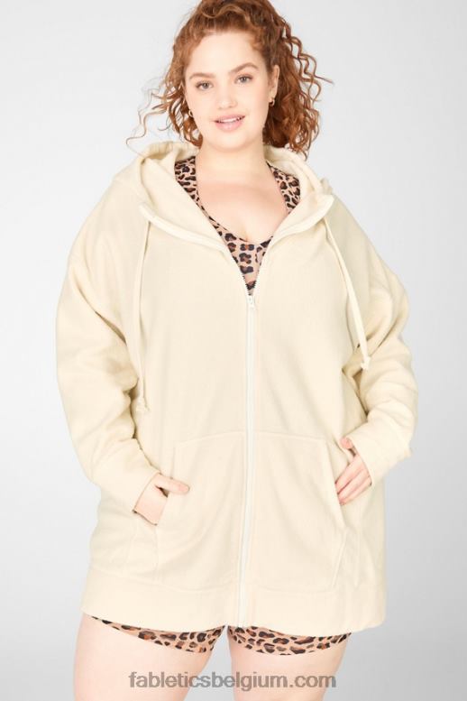 haver vrouwen milieubewuste oversized hoodie Fabletics LH20J2701