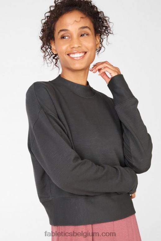 kasteelrots vrouwen luna trui met lange mouwen Fabletics LH20J2549