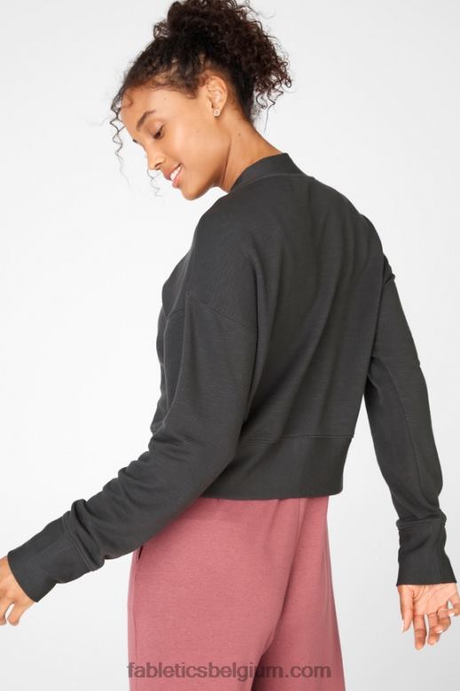 kasteelrots vrouwen luna trui met lange mouwen Fabletics LH20J2549