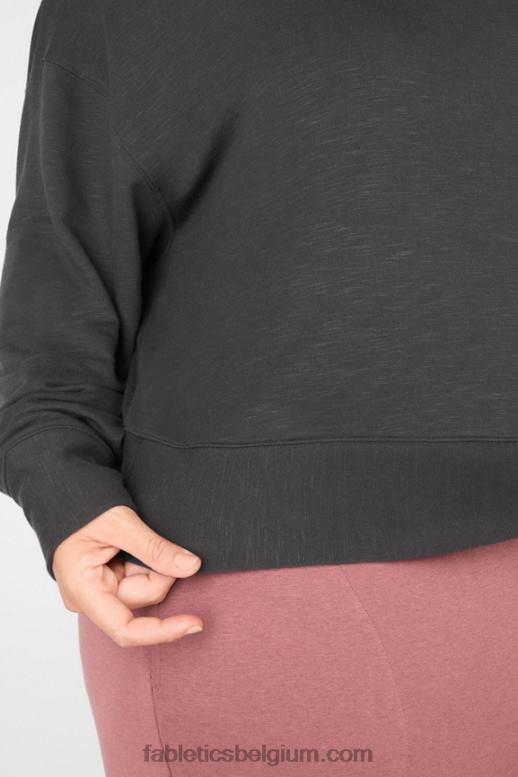 kasteelrots vrouwen luna trui met lange mouwen Fabletics LH20J2550