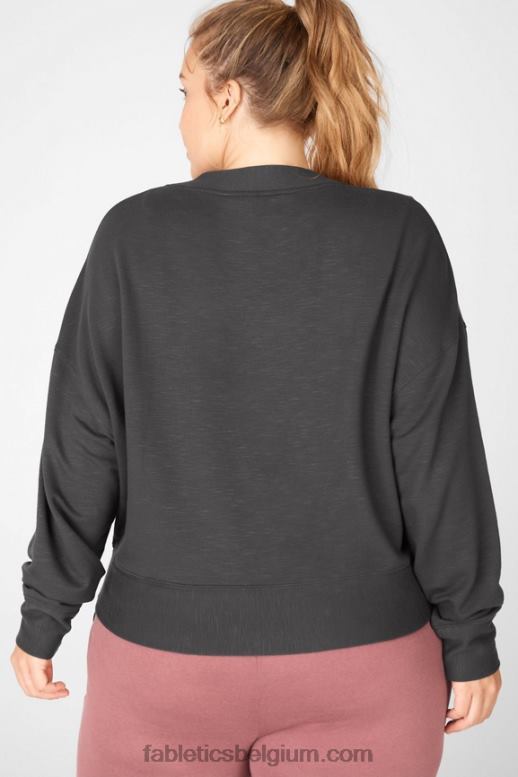 kasteelrots vrouwen luna trui met lange mouwen Fabletics LH20J2550
