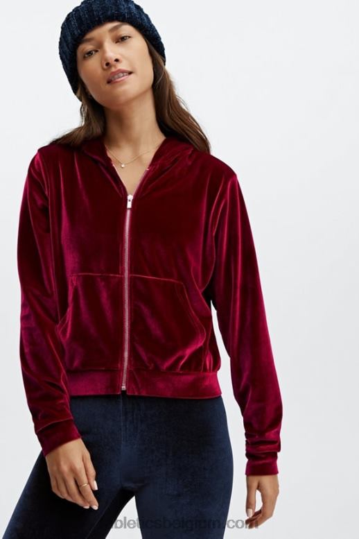 kers barstte vrouwen donna velours hoodie Fabletics LH20J2508