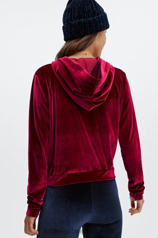 kers barstte vrouwen donna velours hoodie Fabletics LH20J2508