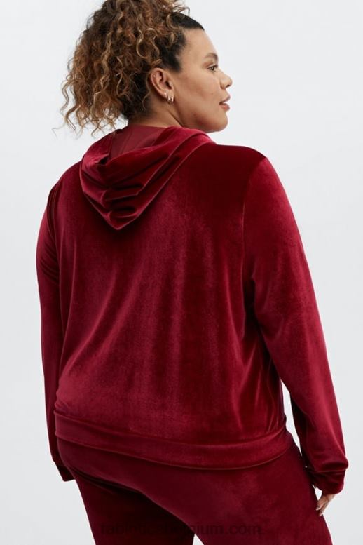 kers barstte vrouwen donna velours hoodie Fabletics LH20J2509