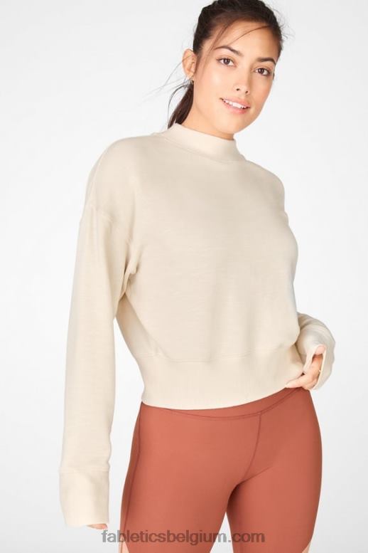 latte vrouwen luna trui met lange mouwen Fabletics LH20J2548