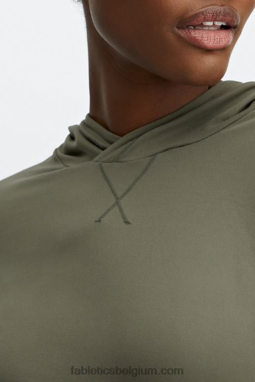leisteen groen vrouwen phoenix ren hoodie Fabletics LH20J2469