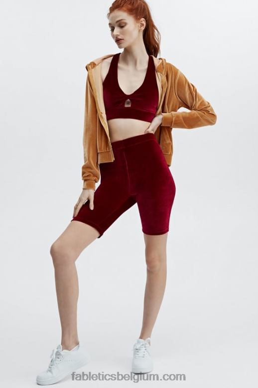 lichte honing vrouwen donna velours hoodie Fabletics LH20J2505