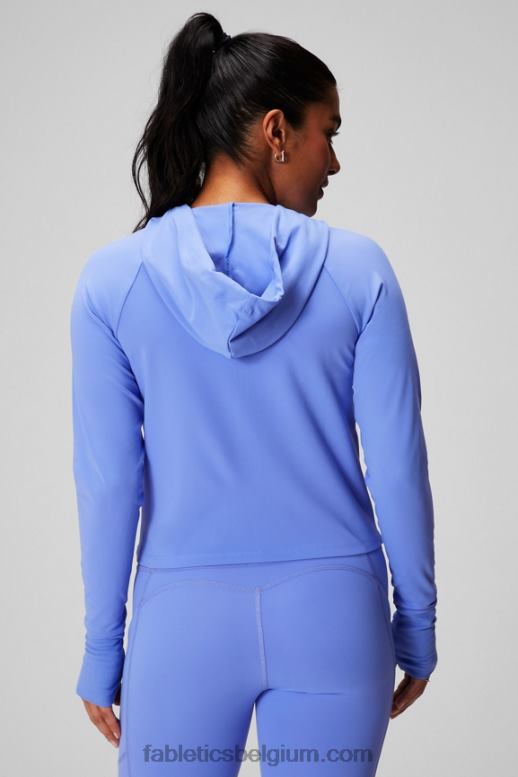 maagdenpalm stoot vrouwen oasis cropped hoodie Fabletics LH20J2444