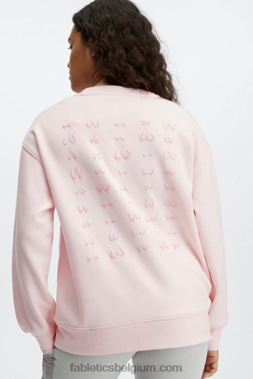 pixie vrouwen ecologisch sweatshirt met ronde hals Fabletics LH20J2480