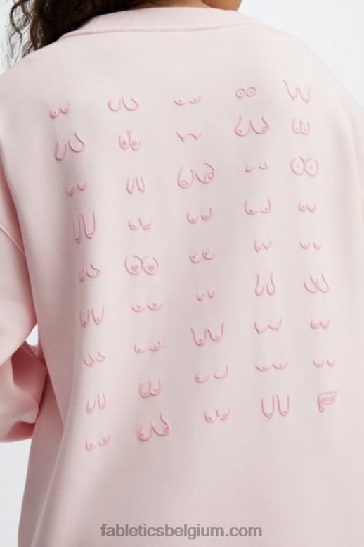 pixie vrouwen ecologisch sweatshirt met ronde hals Fabletics LH20J2480