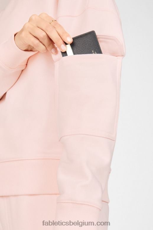 roze vorst vrouwen nyla cargo-trui Fabletics LH20J2534