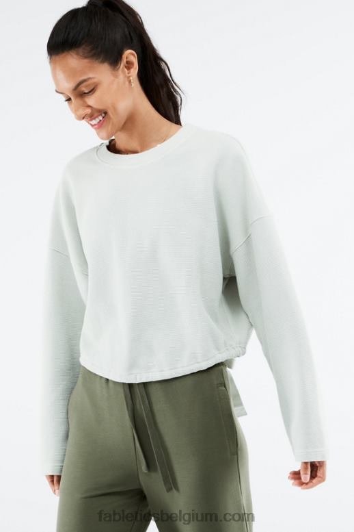stoffige wintertaling vrouwen anna gestrikte sweater Fabletics LH20J2710