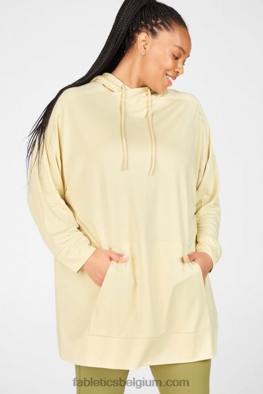 waas salie vrouwen altijd tuniek met capuchon Fabletics LH20J2567