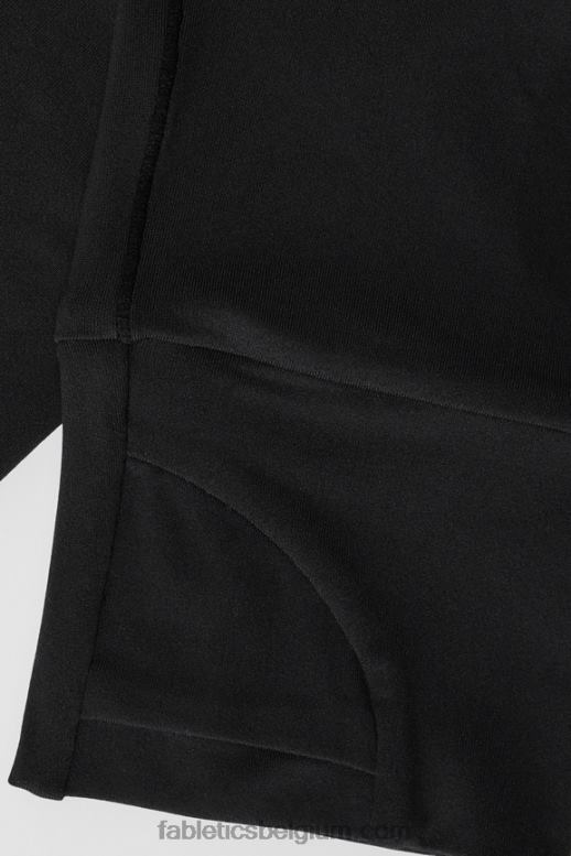 zwart vrouwen phoenix middenlaag met halve rits Fabletics LH20J2581