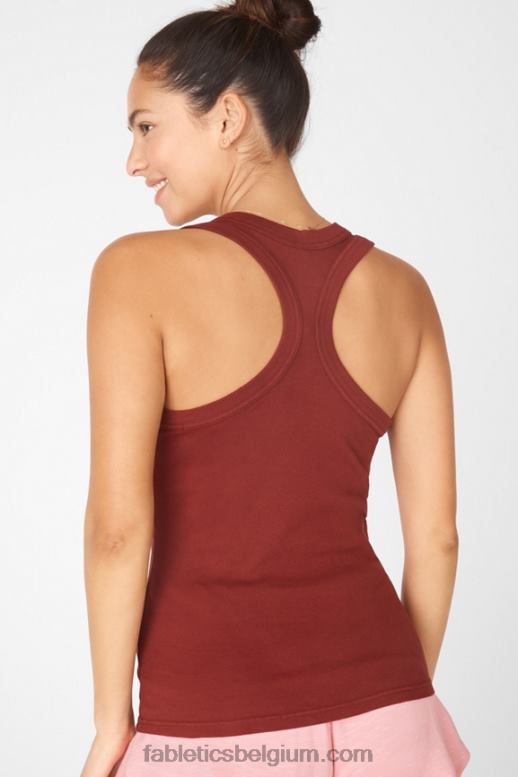 Umbrië rood vrouwen tinsley tank Fabletics LH20J2329