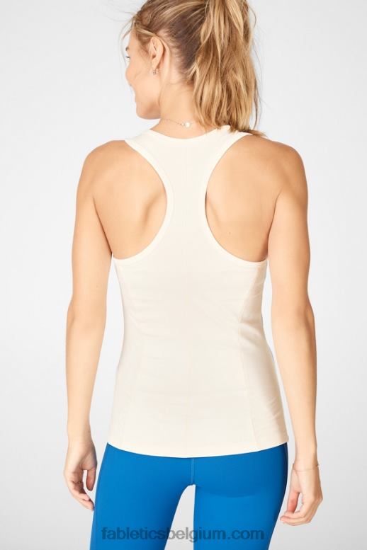 botercrème vrouwen Phoenix racerback-tank Fabletics LH20J2297