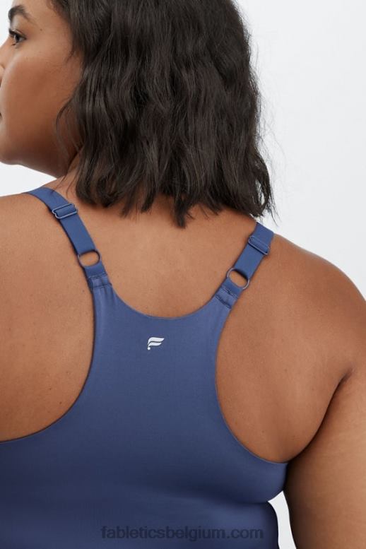 diep kobalt vrouwen on-the-go ingebouwde bh-tank Fabletics LH20J2180