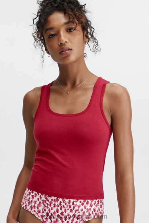 dieprood vrouwen 24/7 Britt-tank Fabletics LH20J2256
