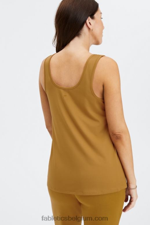 donker brons vrouwen mariel zwangerschapstank Fabletics LH20J2284