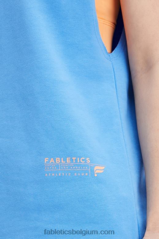 eiland ontsnapping / atletische club vrouwen extra grote badstof tank Fabletics LH20J2261
