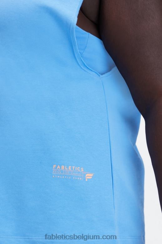 eiland ontsnapping / atletische club vrouwen extra grote badstof tank Fabletics LH20J2262