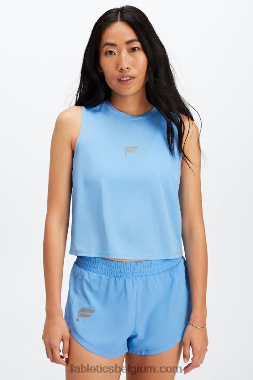 eiland ontsnapping/reflecterend logo vrouwen phoenix ademen spiertank Fabletics LH20J2263