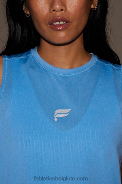 eiland ontsnapping/reflecterend logo vrouwen phoenix ademen spiertank Fabletics LH20J2263