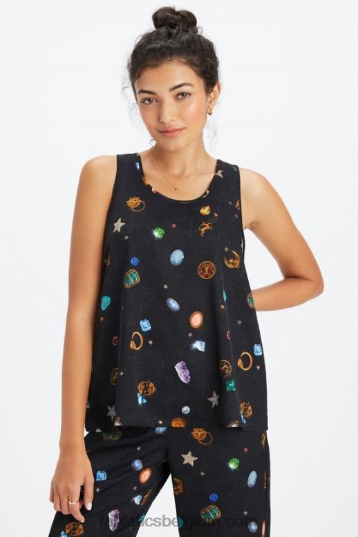 geluksbrenger vrouwen ecosatin tank Fabletics LH20J2237