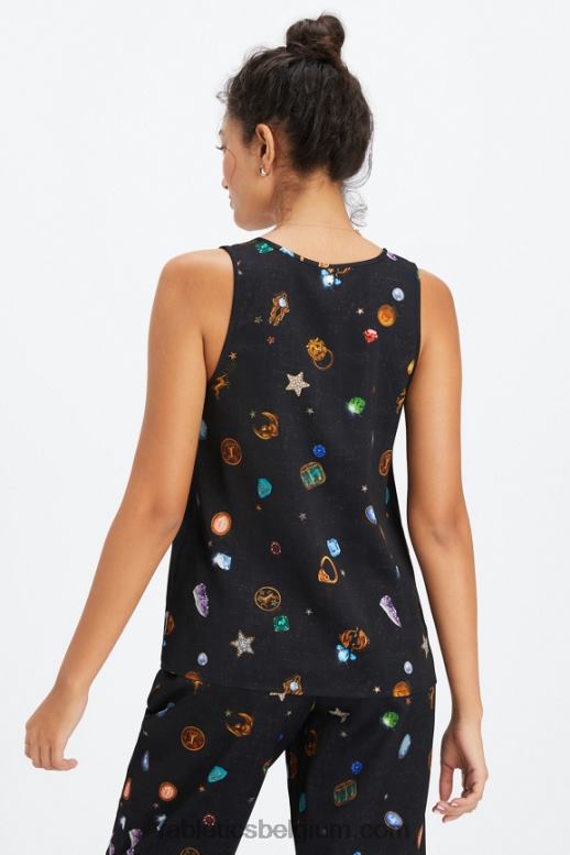 geluksbrenger vrouwen ecosatin tank Fabletics LH20J2237