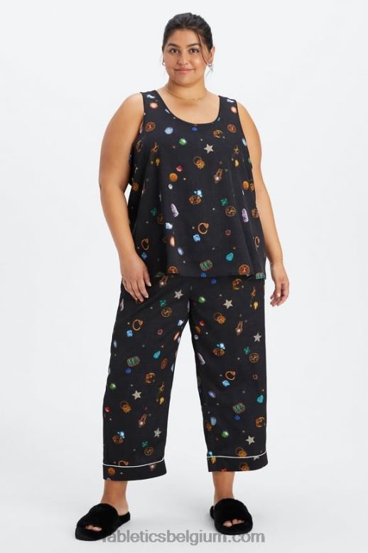 geluksbrenger vrouwen ecosatin tank Fabletics LH20J2238