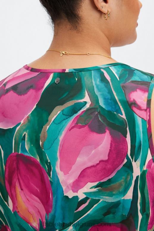 geschilderde tulpen vrouwen slaap tank Fabletics LH20J2236